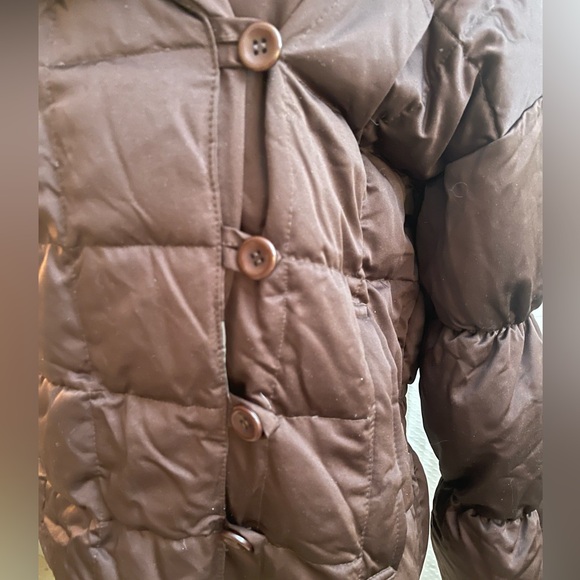 Et Vous puffer jacket in a rich brown. See pictures about Et Vous - Picture 5 of 8